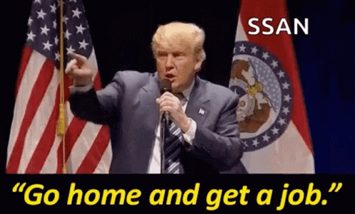 Trump Donald Trump GIF - Trump Donald Trump Unemployment - Discover & Share  GIFs