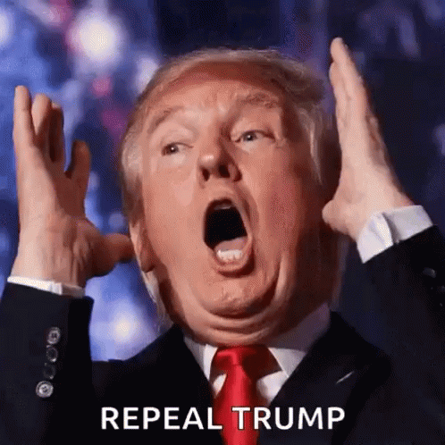 Trump Omg GIF - Trump OMG Surprise - Discover & Share GIFs