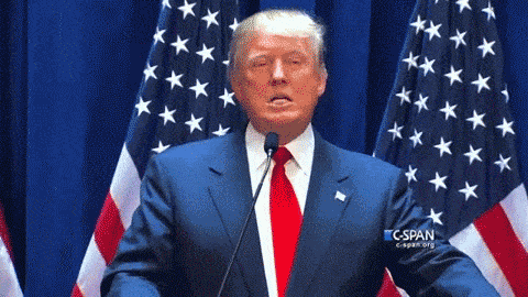 Angrily Breathing (Donald Trump) | Reaction GIFs