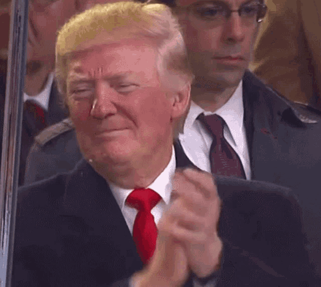 Donald Trump Aplausse GIF - Donald Trump Aplausse - Descubre & Comparte GIFs