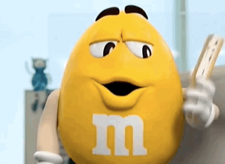Image result for m&m costume GIF