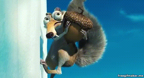 Image result for ice age squirrel gif