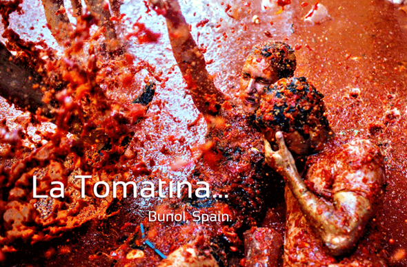 La Tomatina food fight festival