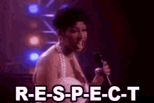 Image result for aretha franklin respect gif