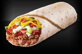 Image result for taco bell burrito supreme