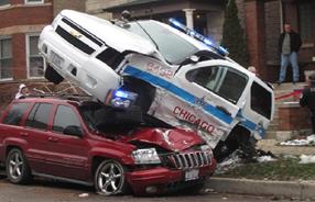 Image result for police car crashes