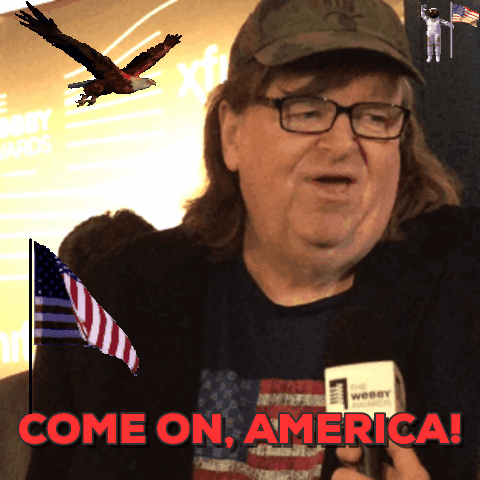 Image result for michael moore gif
