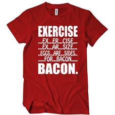 Image result for exercise bacon shirt