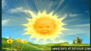 Image result for teletubbies sun animated gif