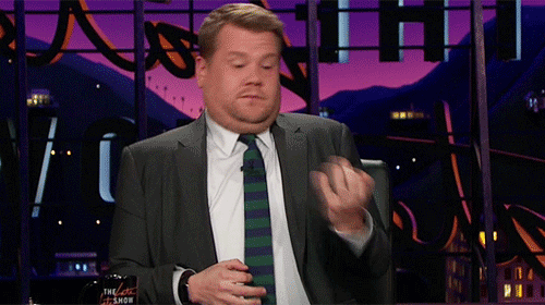 Image result for james corden gif