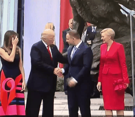 Trump-handshake GIFs - Get the best GIF on GIPHY