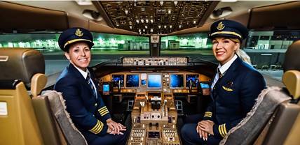 Emirates Women Pilot Boeing 777 into Quito | Cockpit Views - YouTube