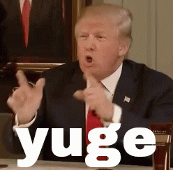 Yuge GIFs - Get the best GIF on GIPHY